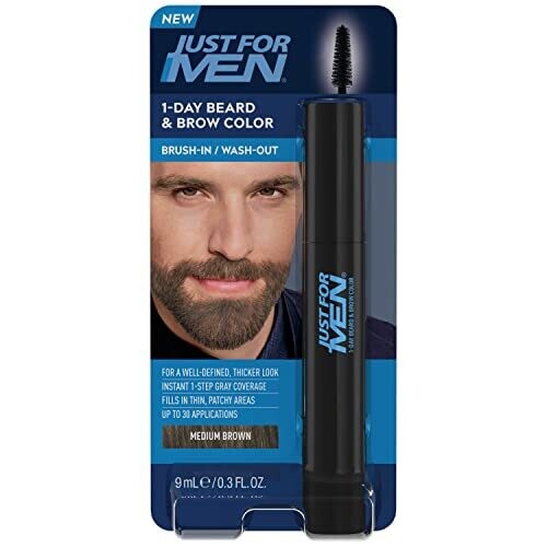 Just for Men 1-Day Beard & Brow Color Up...